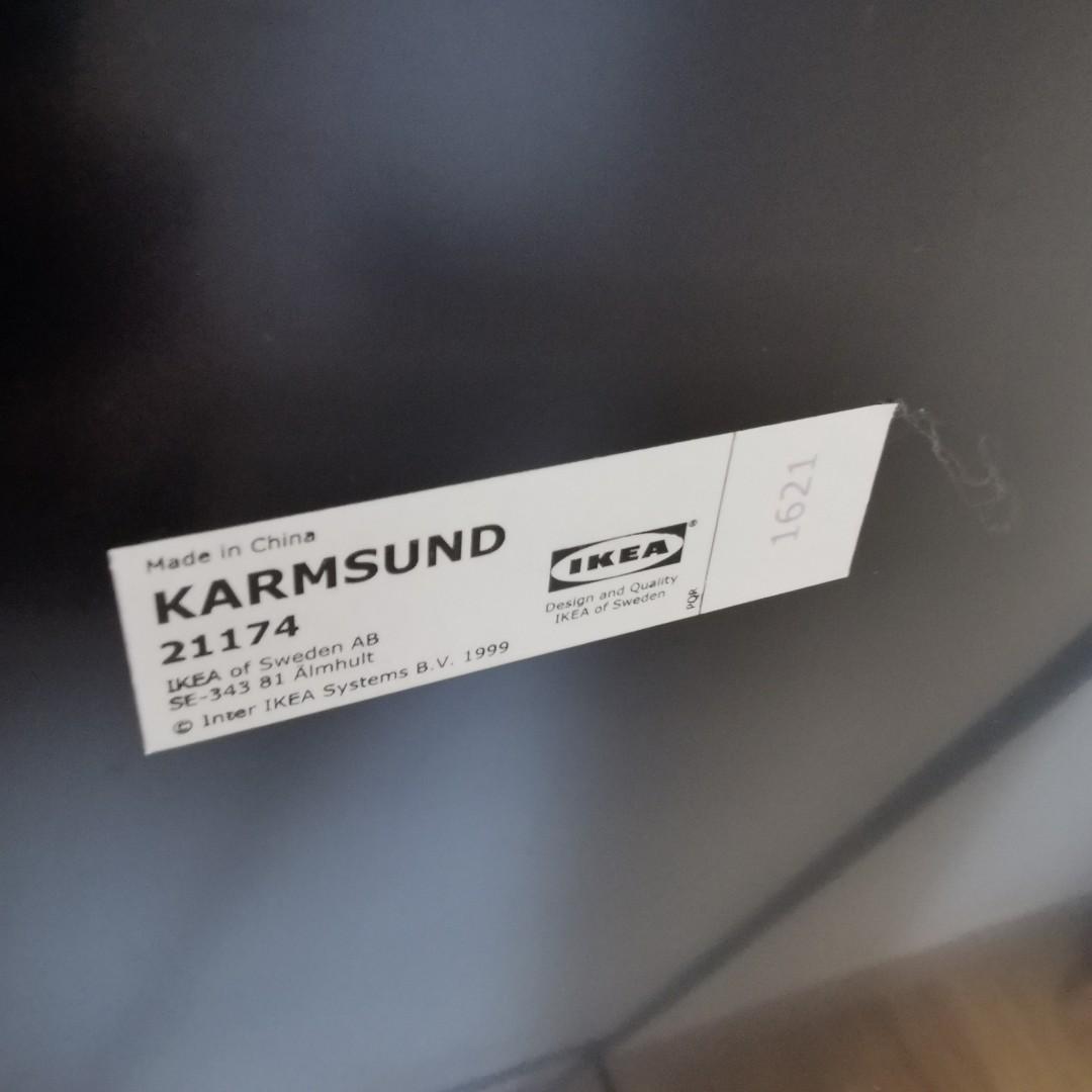 IKEA Karmsund Standing Mirror with Cloth Rack/Hook at the Back (Can