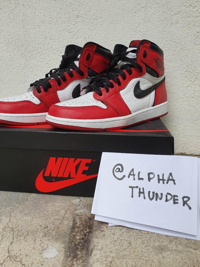 Jordan 1 Bloodline Chicago custom, Men 