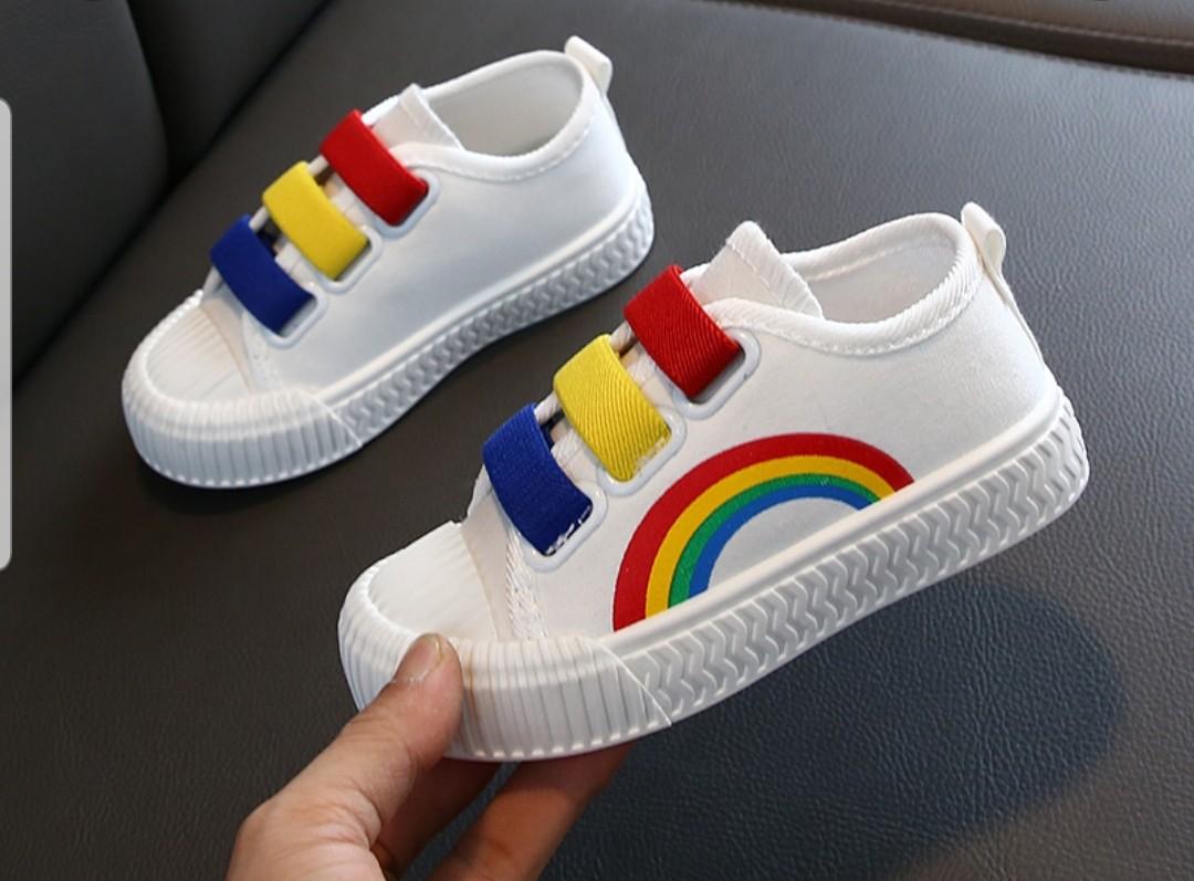 Rainbow shoes hotsell for kids