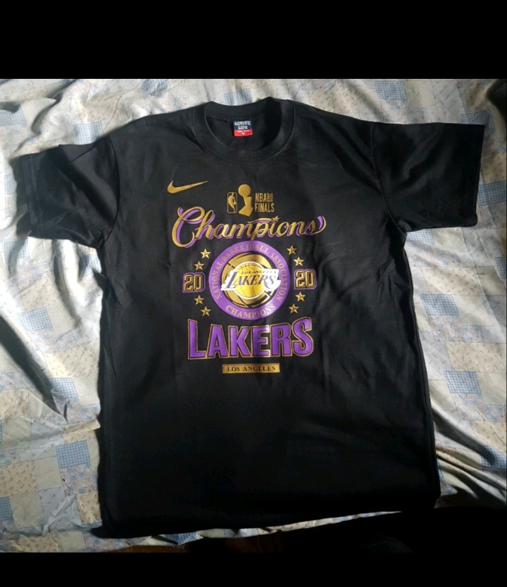 Lakers Champions 2020 Shirts Men S Fashion Clothes Tops On Carousell