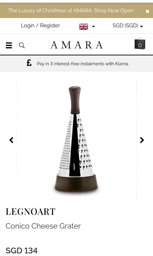 Legnoart Cheese grater, Furniture & Home Living, Kitchenware