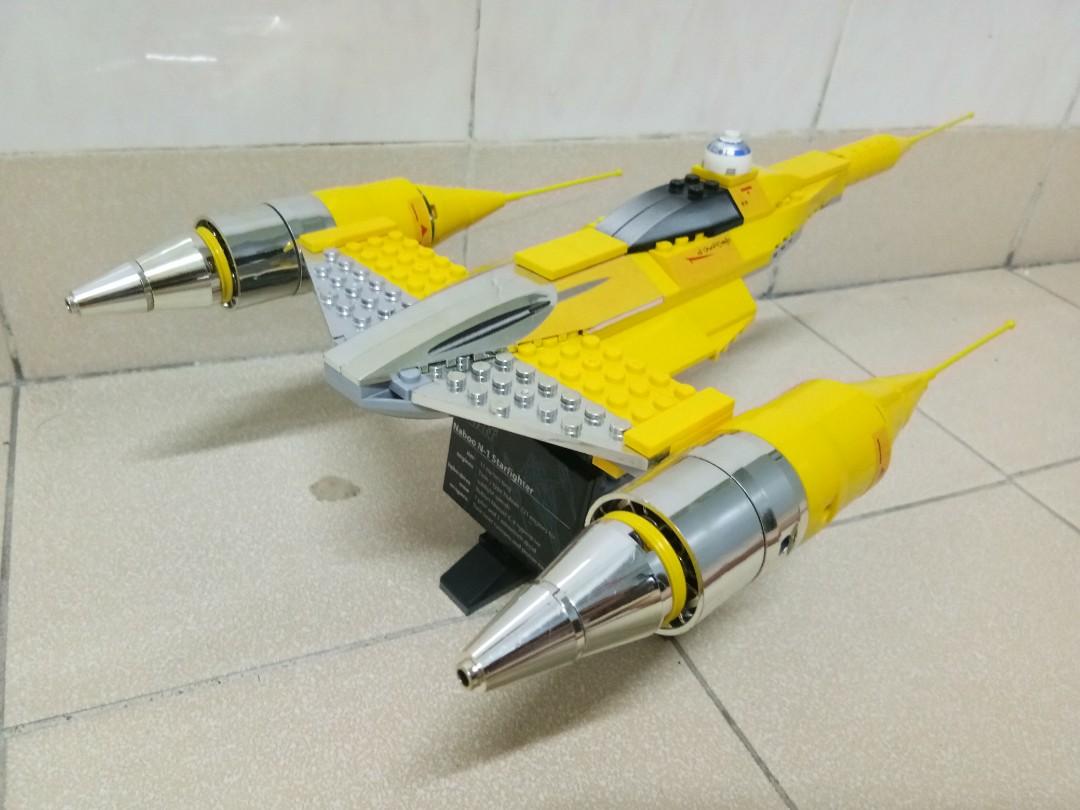 Lepin Star Wars Naboo Starfighter Hobbies Toys Toys Games