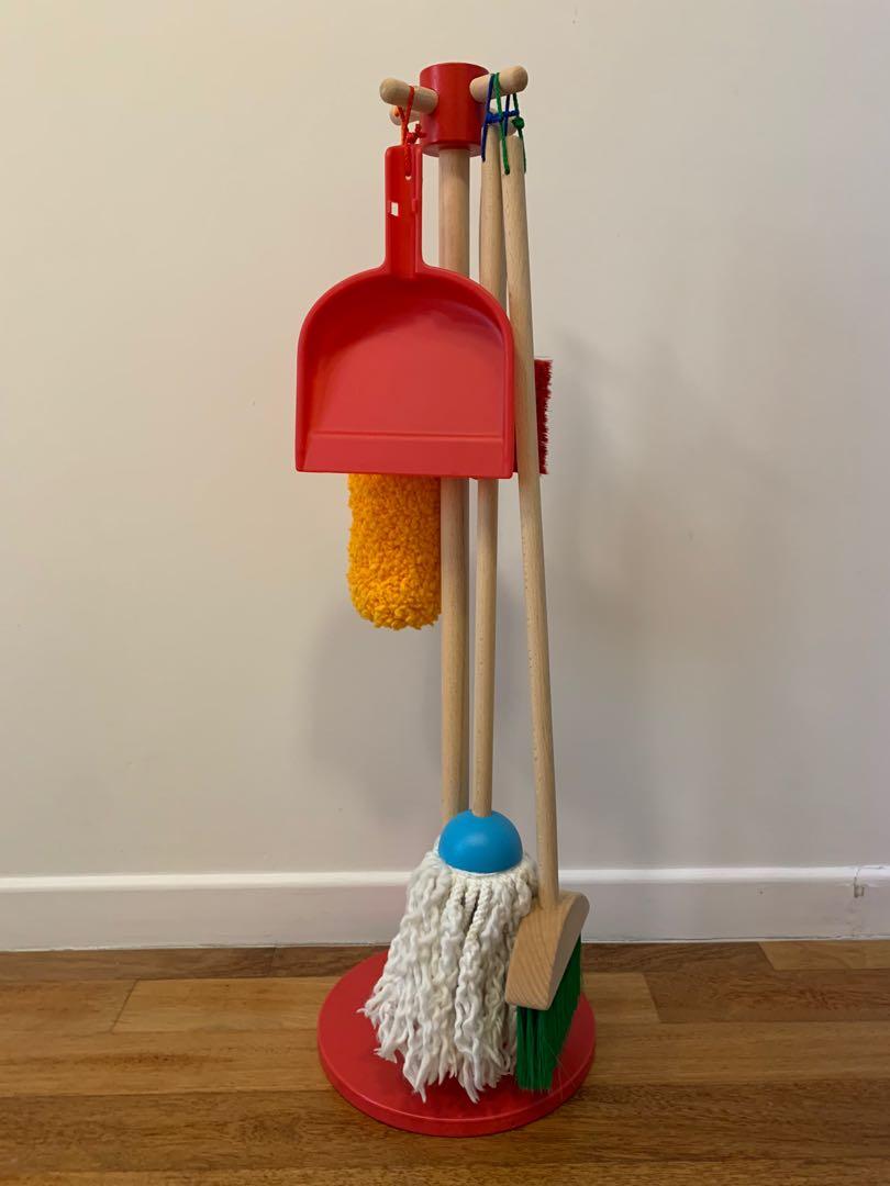 dust sweep & mop toy set