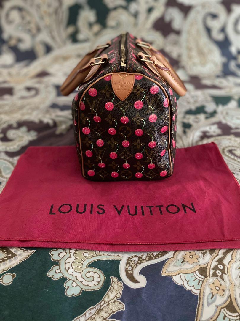 Vintage Louis Vuitton Cherry Cerises Monogram Speedy 25 – Madison