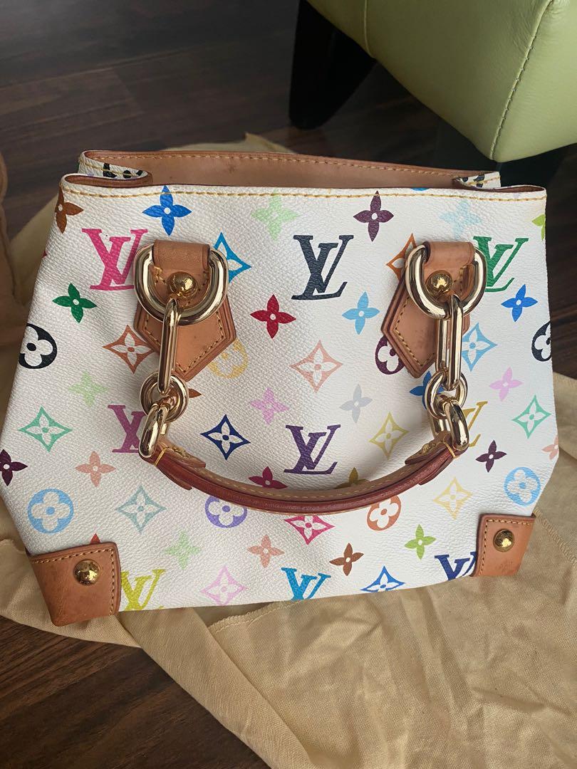 LV colourful series handheld bag