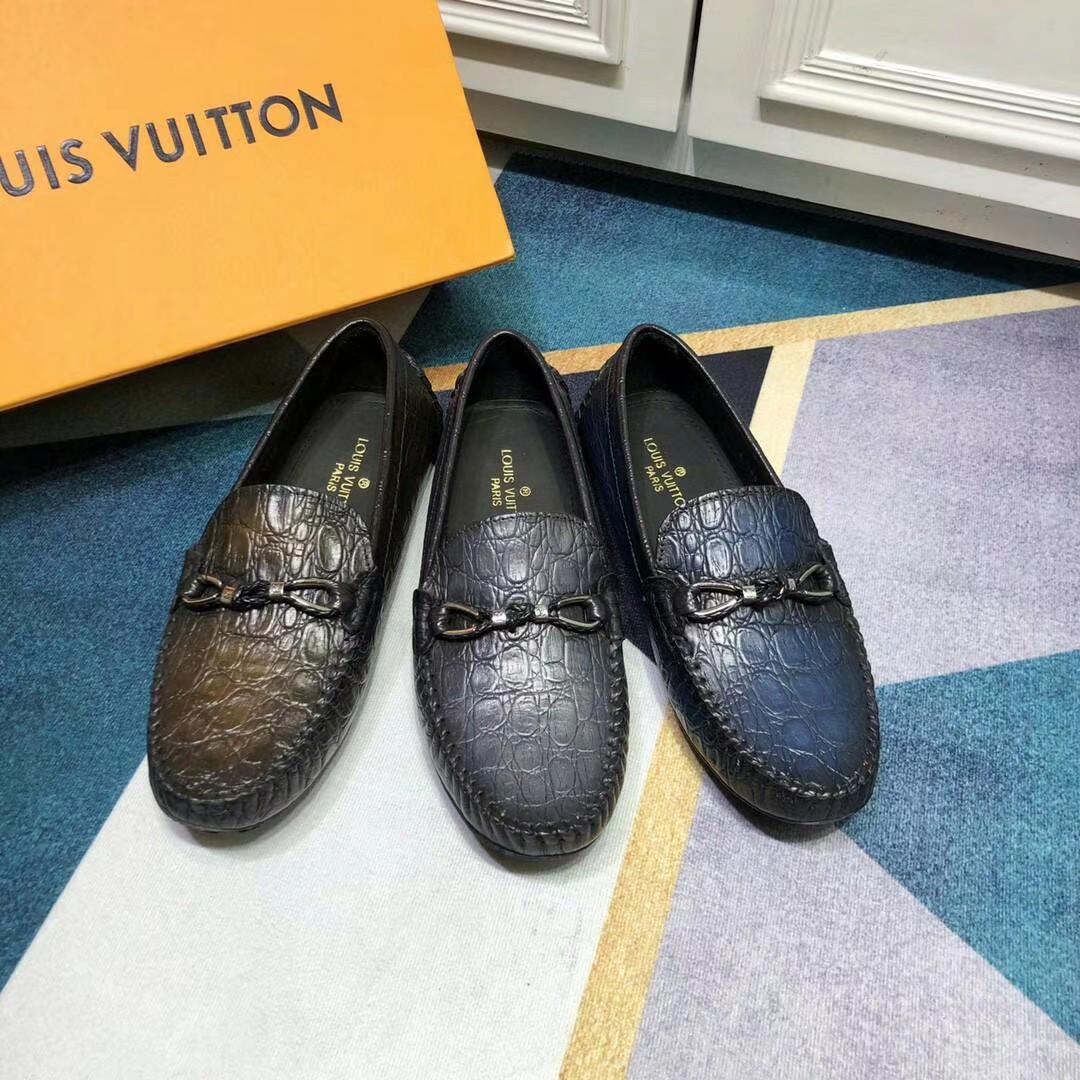 LV loafers, Men's Fashion, Footwear, Dress shoes on Carousell