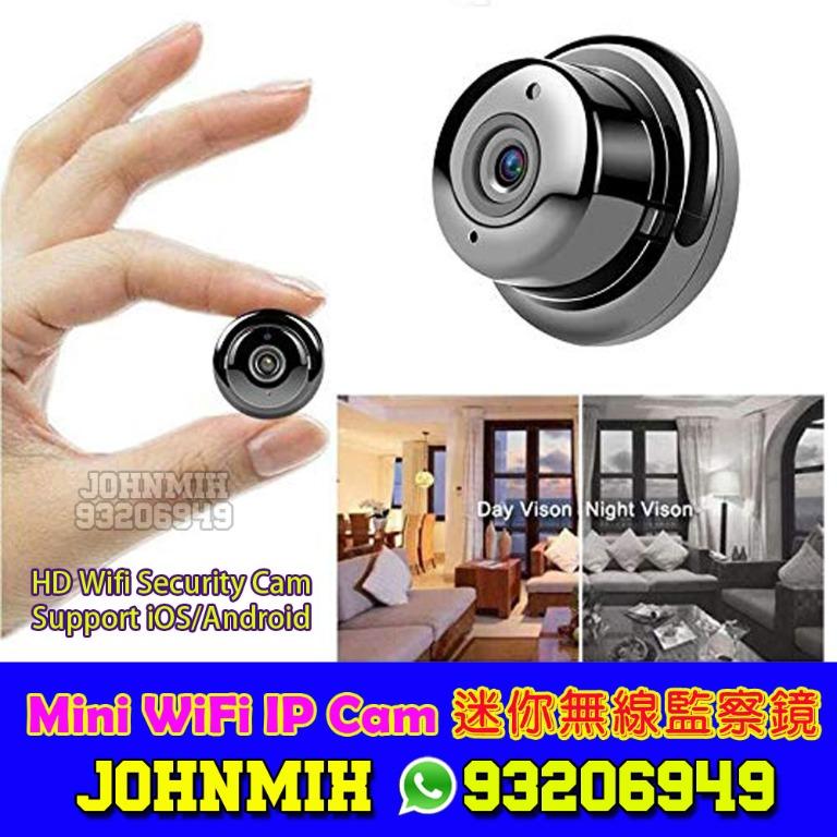 mini ip cam 攝錄鏡頭 無線wifi 閉路電視 監控器 cctv ipcam hidden cam