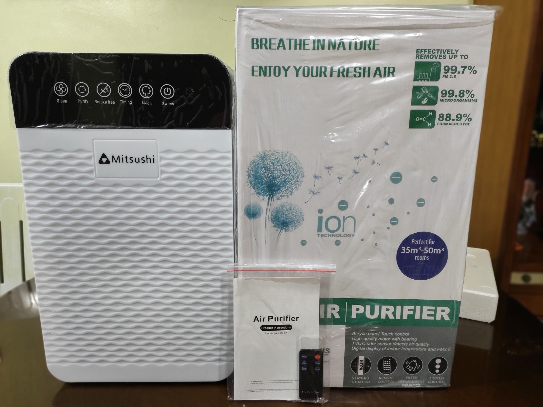 Mitsushi Air Purifier with Hepa Filter Low price