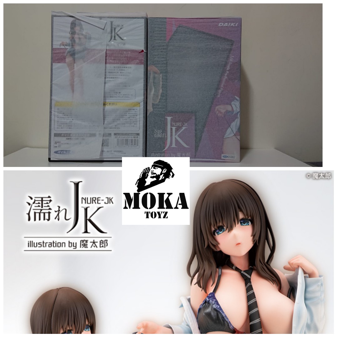 MOKA TOYZ 日版現貨) DAIKI JK 濕身illustration by 魔太郎濡1/6 PVC 