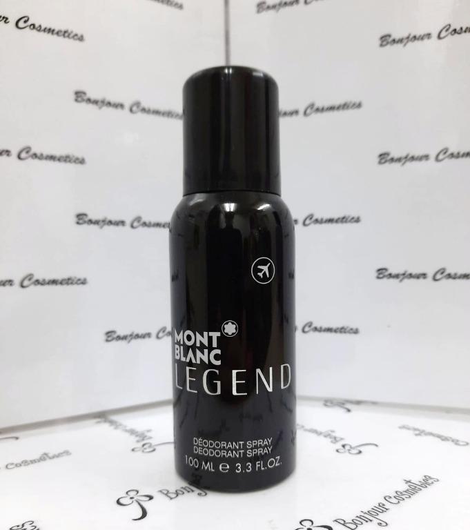 Mont Blanc Legend Deodorant Spray 100ml Health Beauty Perfumes Deodorants On Carousell