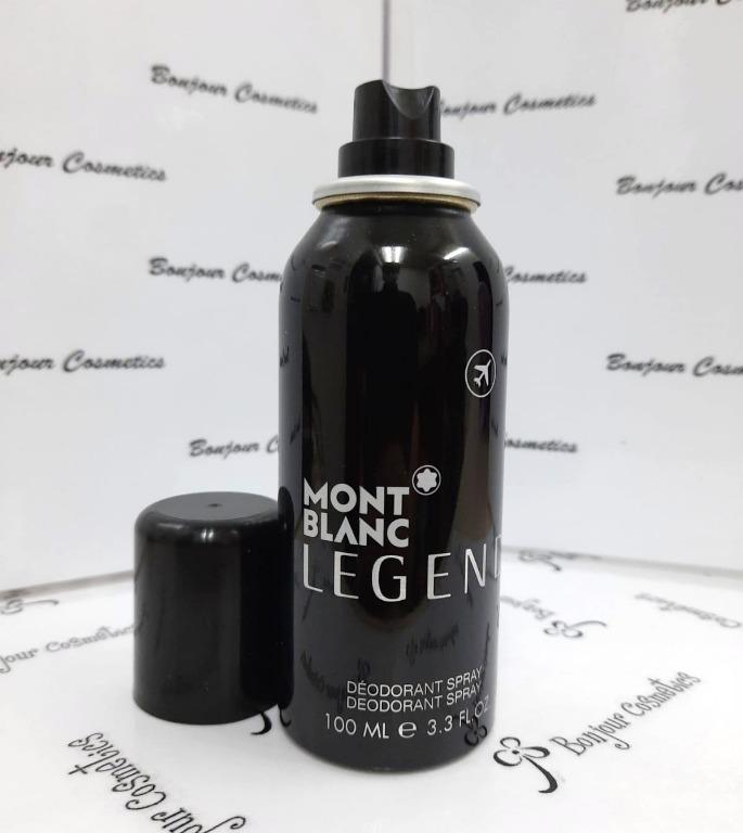Mont Blanc Legend Deodorant Spray 100ml Health Beauty Perfumes Deodorants On Carousell