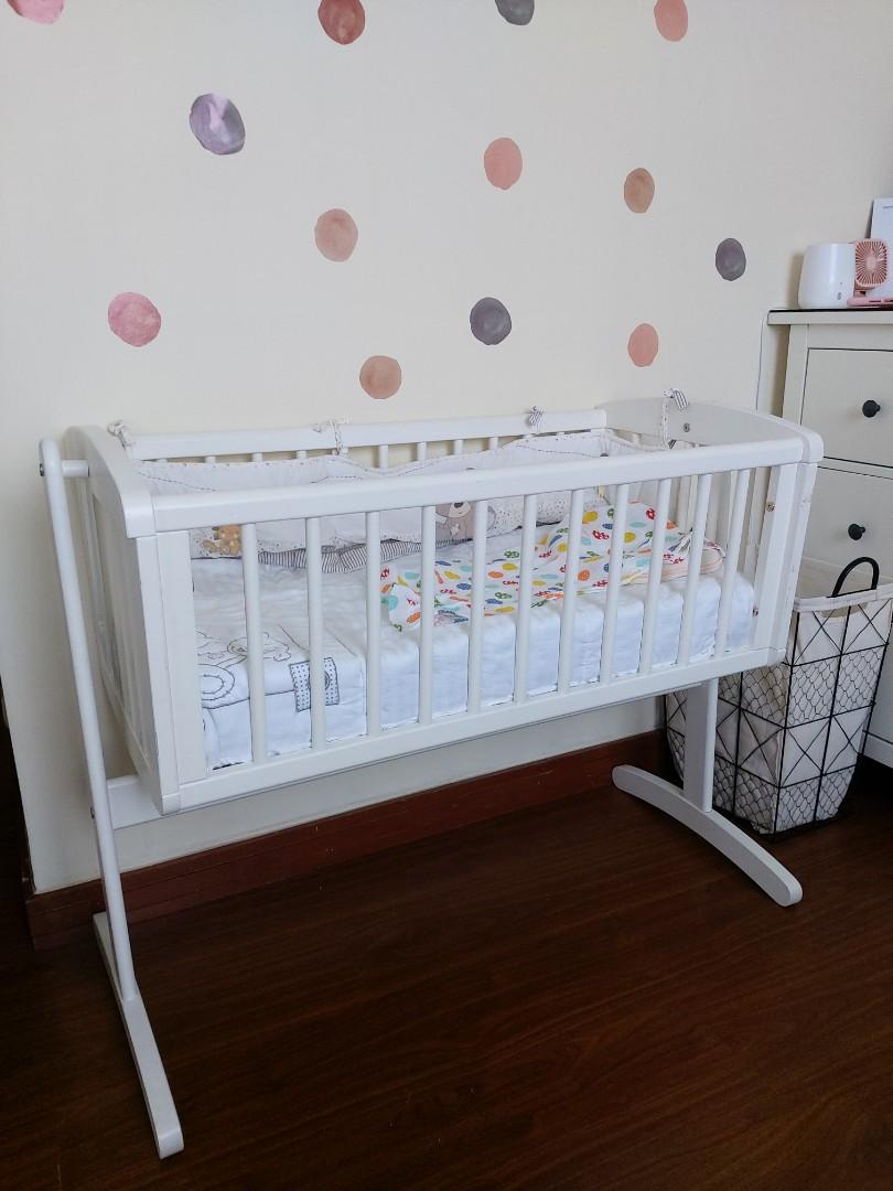 Mothercare swing crib cheap