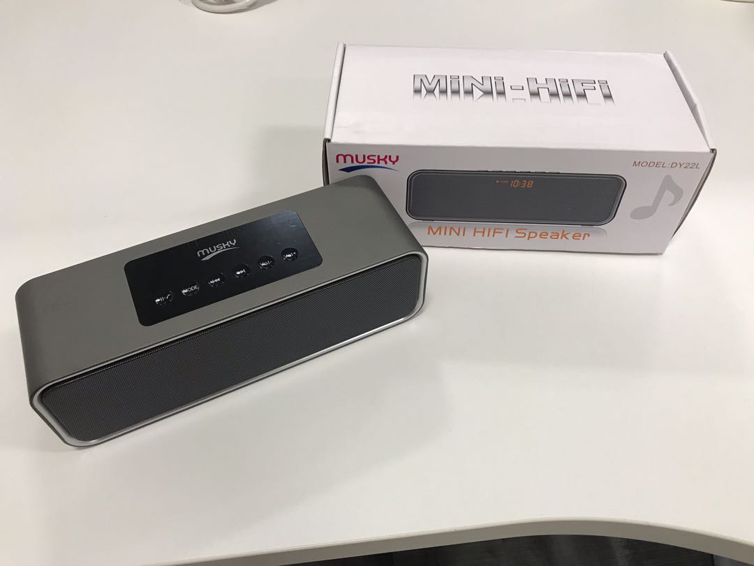 Mini hifi speaker musky on sale