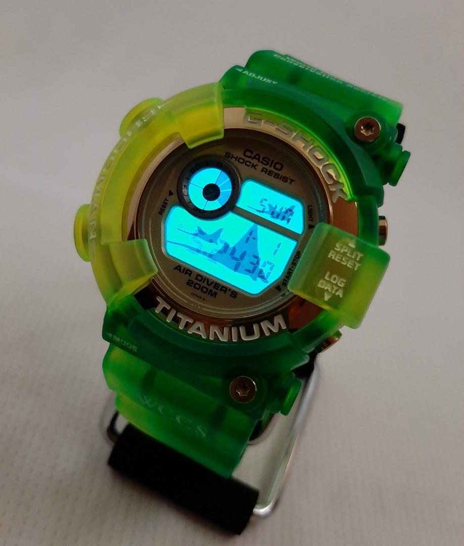 Sold New Old Stock G Shock Frogman DW8201 WCCS World Coral Manta Ray Made In Japan DW 8201 Mobile Phones Gadgets Wearables Smart Watches on Carousell