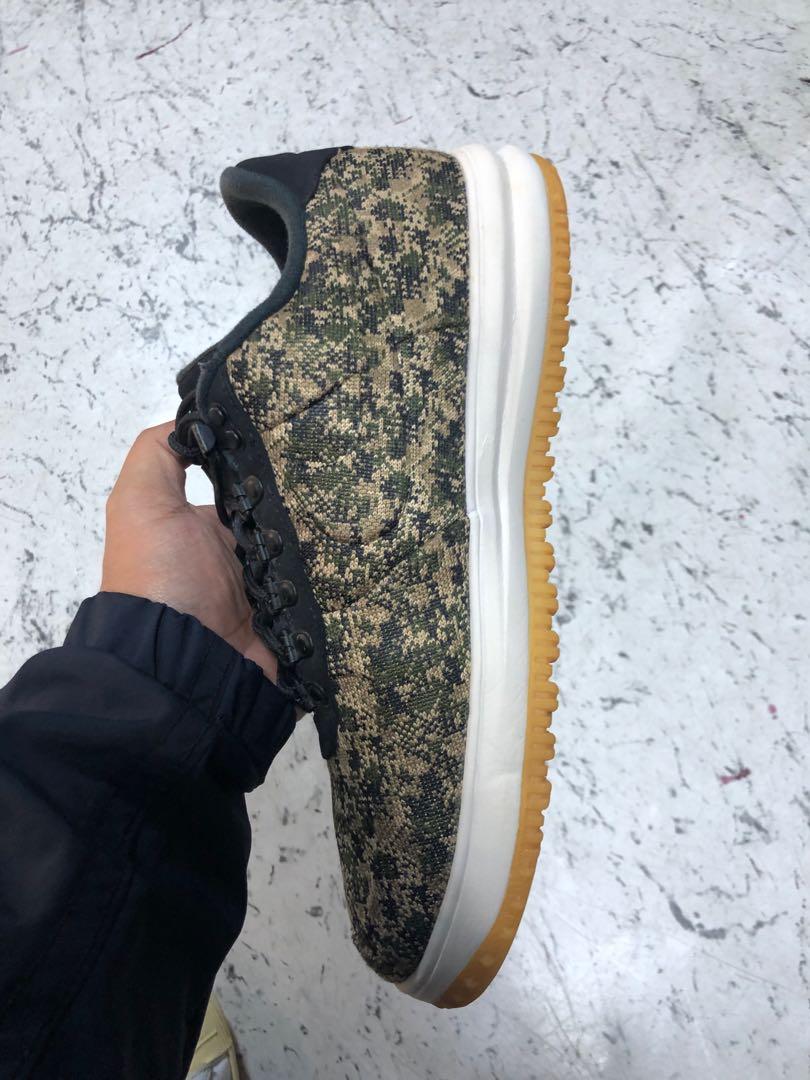 Nike Lunar Force 1 Duckboot Low Camo Canvas Men s Fashion Footwear Sneakers on Carousell