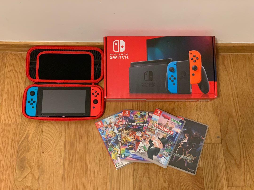 Nintendo Switch Gen 2 ( Extended Battery Life), Video Gaming, Video