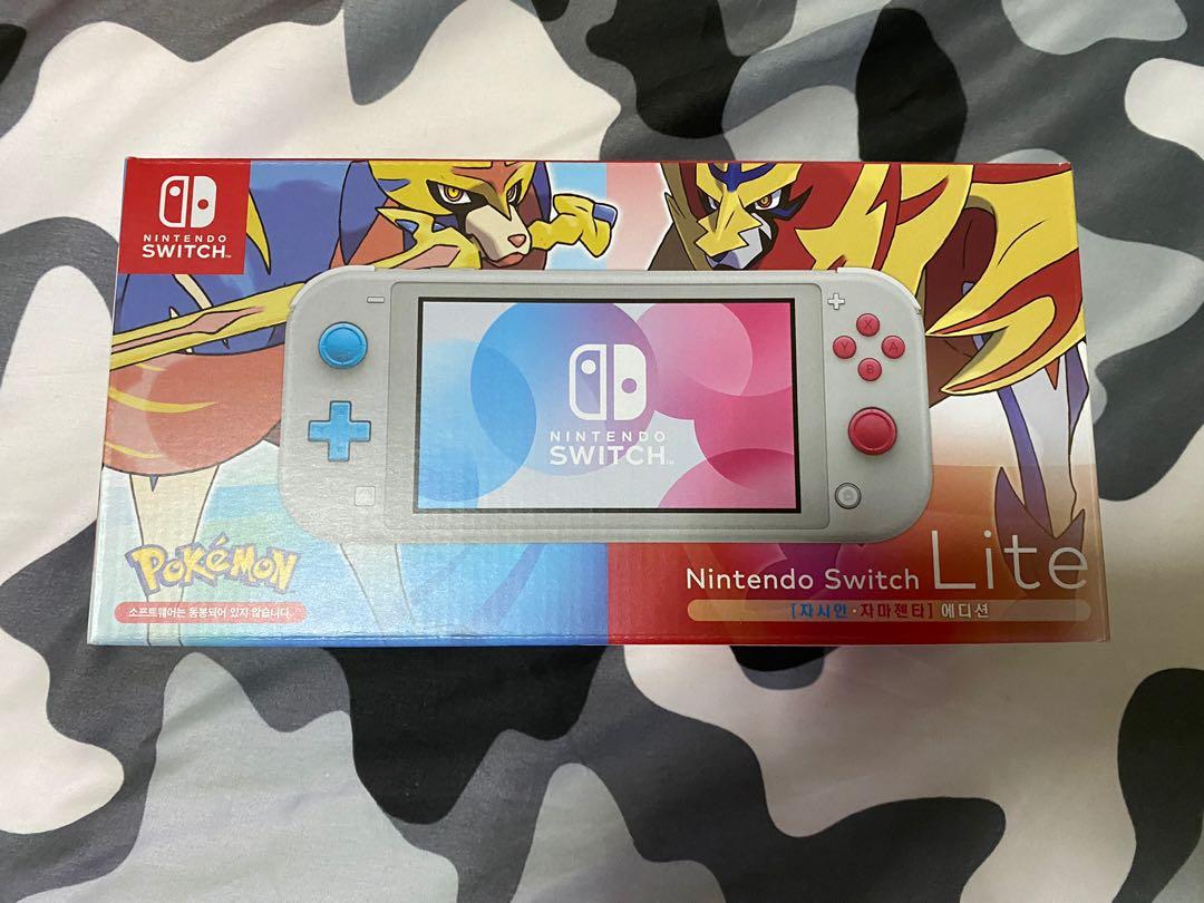 Nintendo Switch Lite Pokemon Sword Shield Edition Toys Games Video Gaming Consoles On Carousell