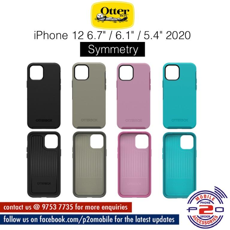 Otterbox Symmetry For Iphone 12 Pro Max 12 Pro 12 12 Mini Mobile Phones Gadgets Mobile Gadget Accessories Cases Sleeves On Carousell