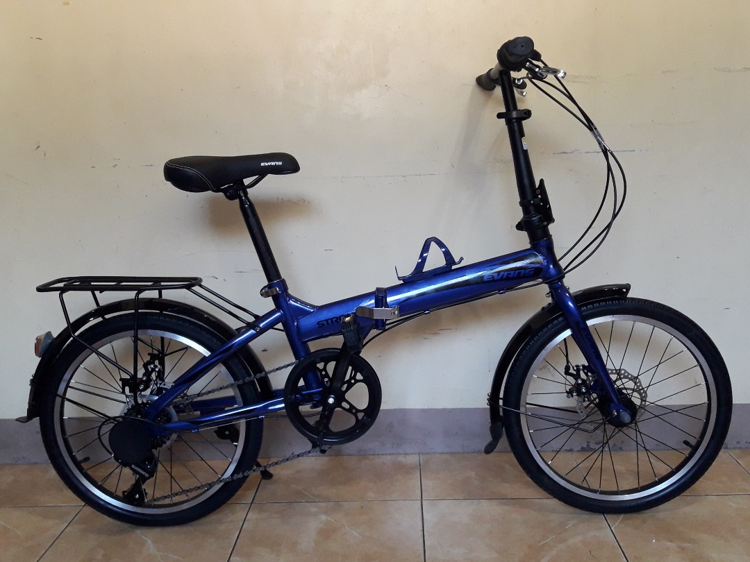 evans folding bike