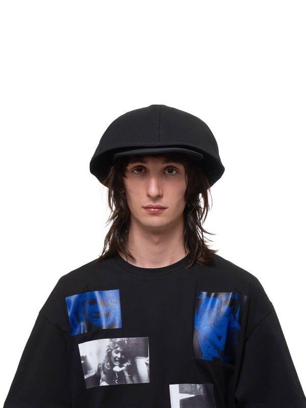 Raf Simons runway oversized double layer cap, 名牌, 飾物及配件 