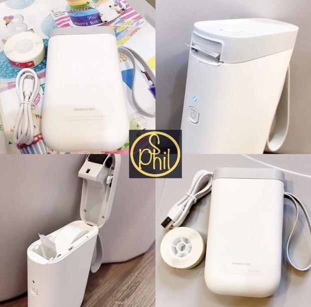 Sale!!!!! Label Printer with free Sticker! (Category: Printers, Scanners & Copiers) located in Manila. Submitted by supplies_phils (Listing ID 1043272770, Image 1). Description: Prints Logos ! Portable Thermal Label Printer P1,780 ☑️ inkless ☑️ portable ☑️ rechargeable battery ☑️ quick and easy ☑️ fancy design ☑️ waterproof sticker ☑️ can print customize name/ logo / labels/ 🎁FREE 1 STICKER ROLL 👉with 160 pcs sticker / ROLL 🧶 size : 5.2 x 3.1 