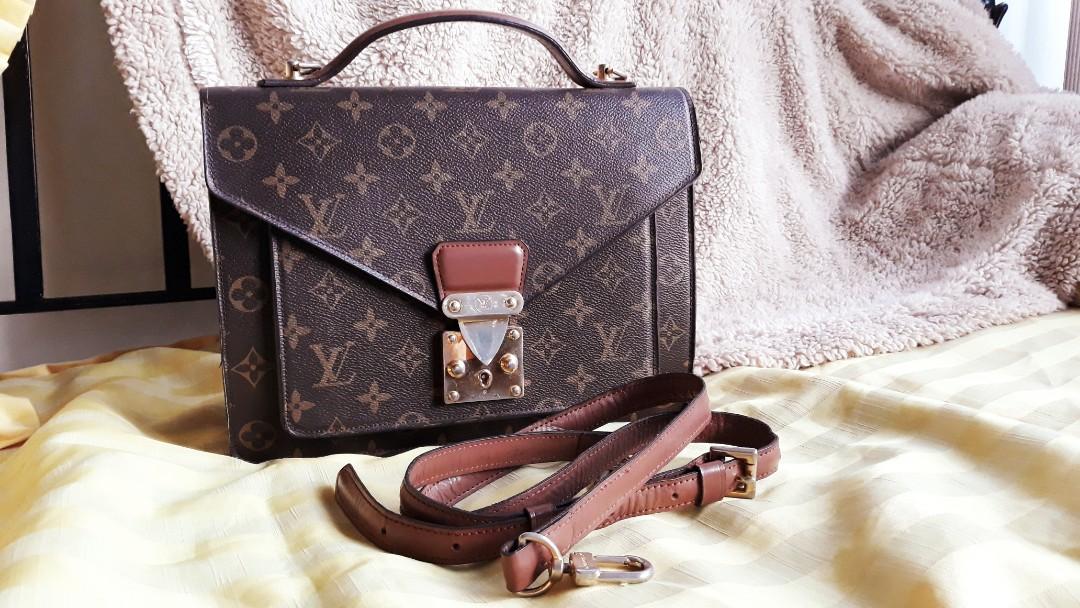 Louis vuitton neo monceau 2019, Luxury, Bags & Wallets on Carousell