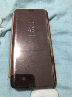 Samsung A40 Mirror PU Rose Gold MX case