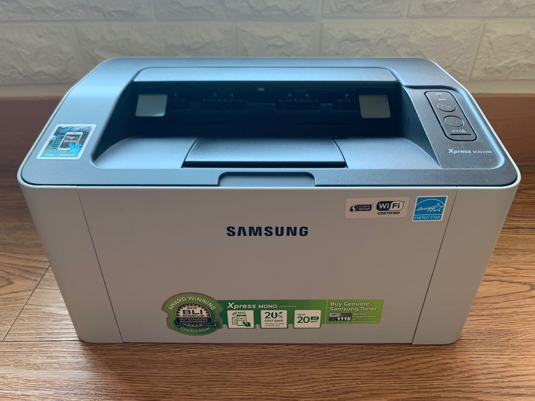 Samsung Laserjet M2020W, 電子產品, 電腦 ＆ 平板電腦 - Carousell