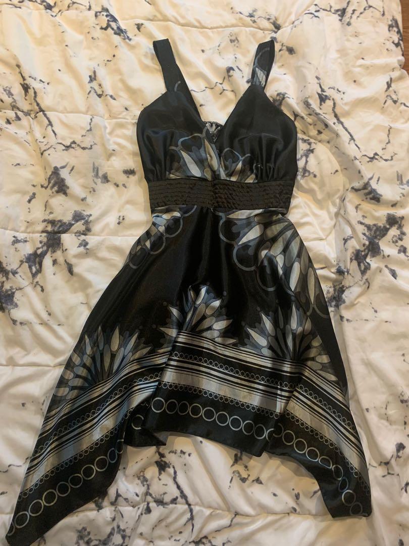 satin black tops