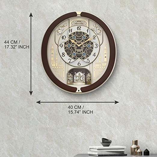 RESTOCKED Seiko QXM291B Melodies in Motion Wall Clock QXM291 QXM
