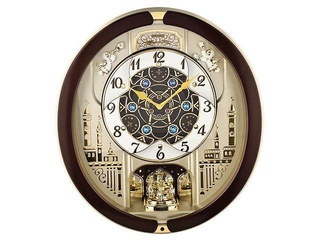 RESTOCKED Seiko QXM291B Melodies in Motion Wall Clock QXM291 QXM