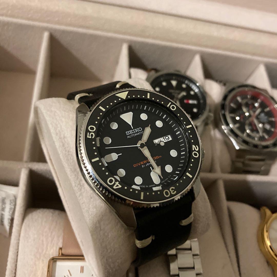 Seiko SKX mod parts - Coin Edged Bezel and Lumed Ceramic Bezel Insert,  Men's Fashion, Watches & Accessories, Watches on Carousell
