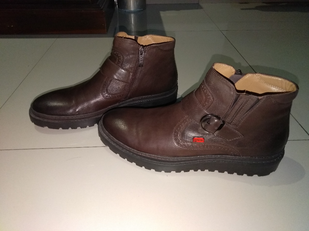 Sepatu Boots Pria Formal Zipper Kickers Original Fesyen Pria Sepatu Sepatu Boot di Carousell