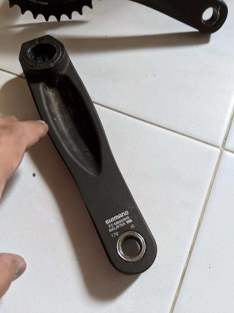Shimano zee crankset 83mm new arrivals