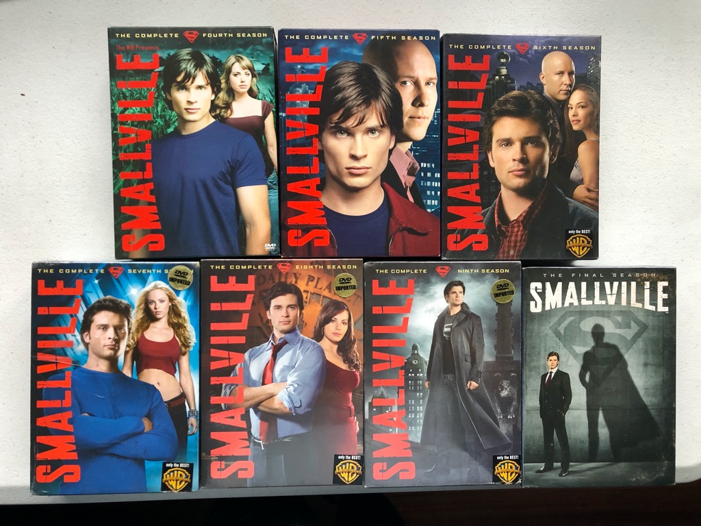 Smallville Season 4 to 10 DVDs - All Original! (Some are still sealed),  Hobbies & Toys, Music & Media, Music Accessories on Carousell