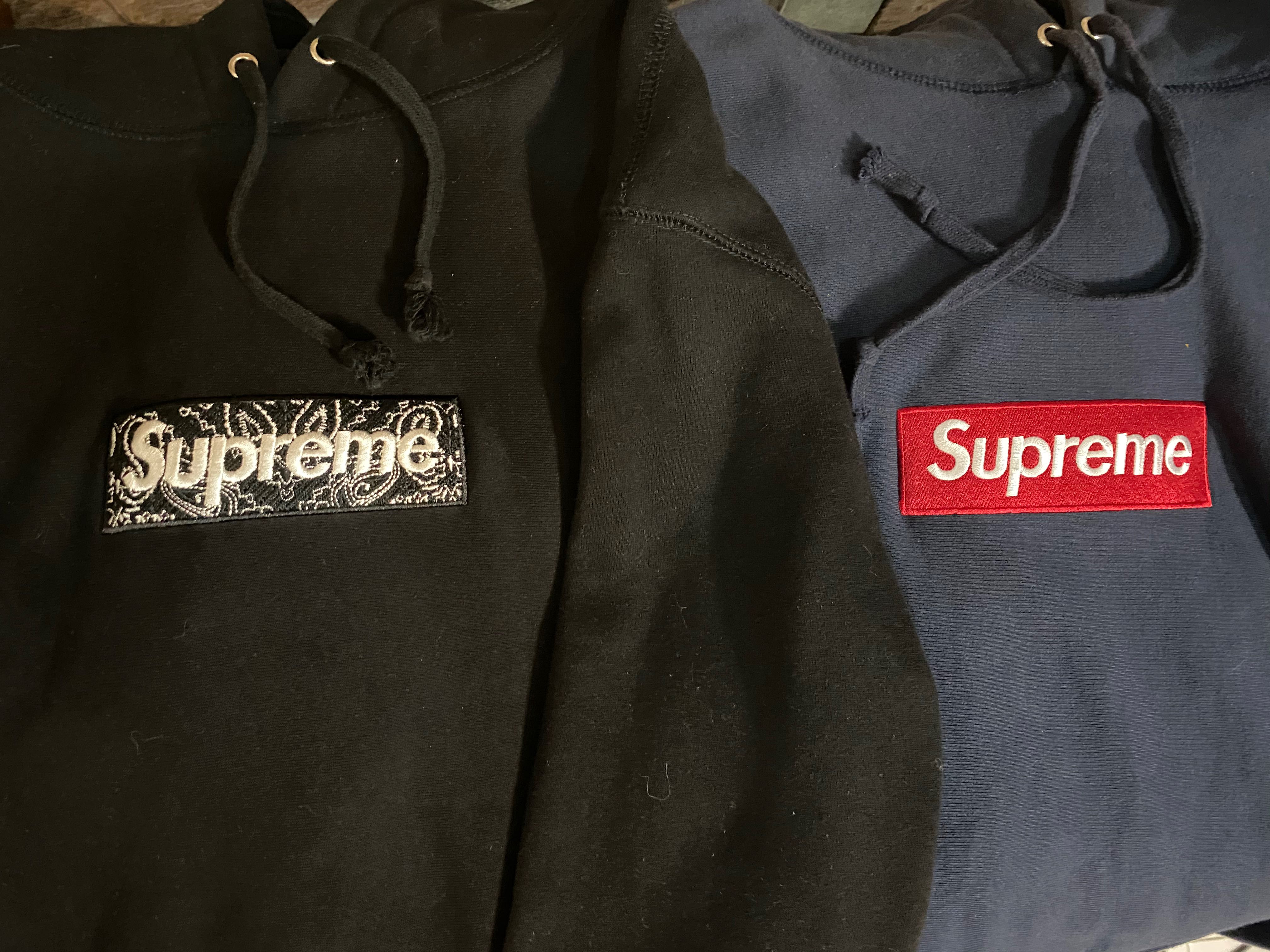 Box logo hoodie 2018 hotsell
