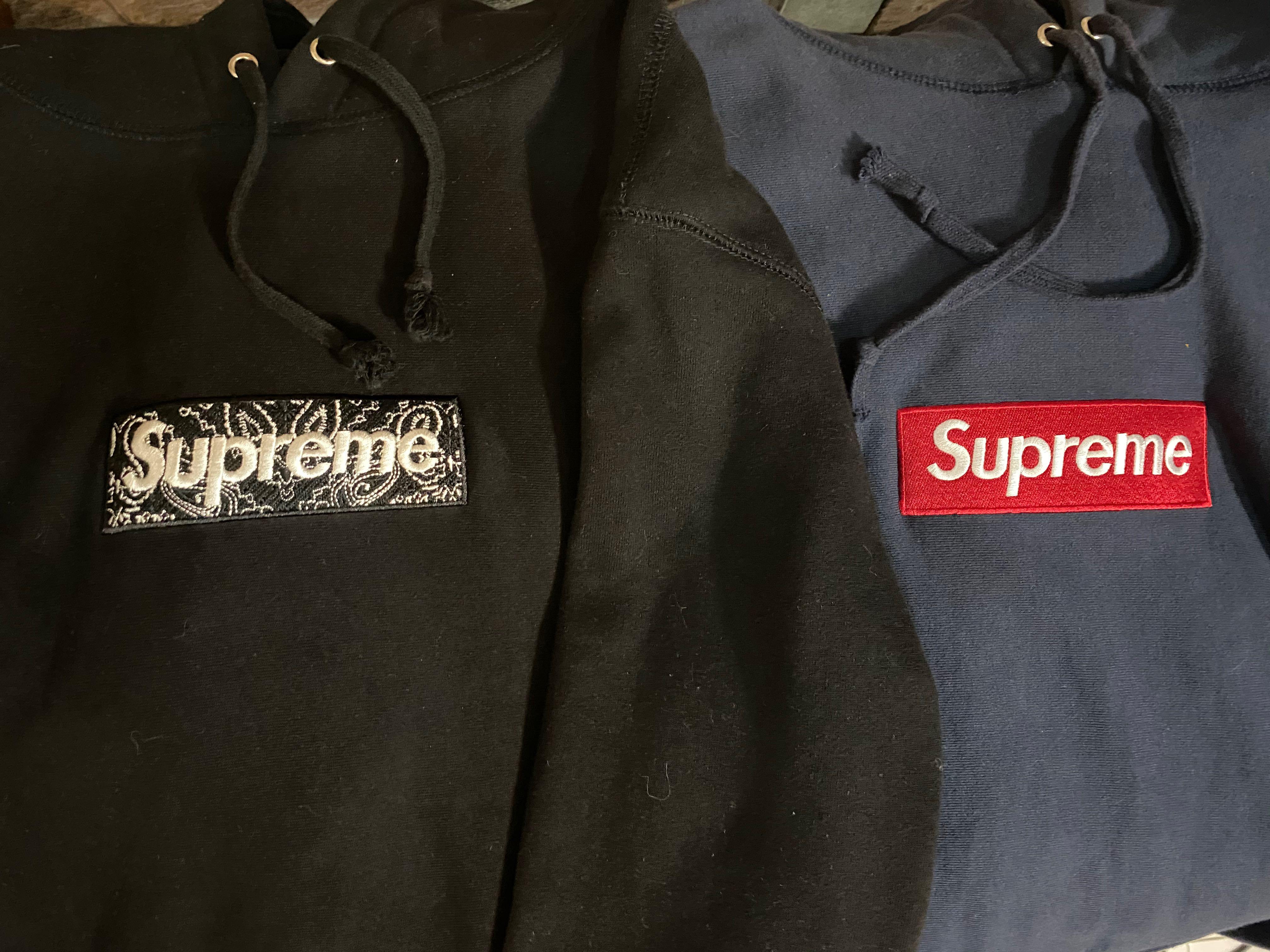 Supreme box logo cheap sweater 2018