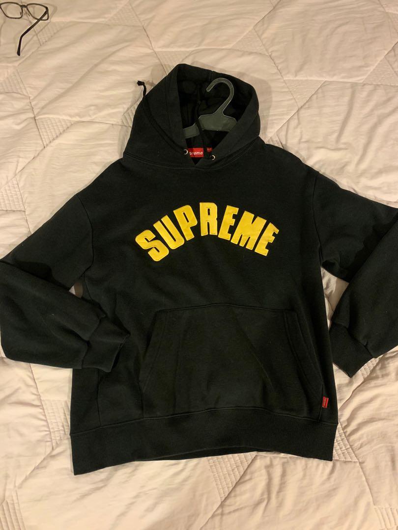 supreme hoodie rainbow
