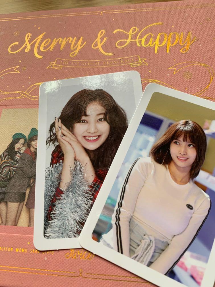 Twice Merry Happy Album Entertainment K Wave On Carousell Twice Merry Happy Album Entertainment K Wave On Carousell