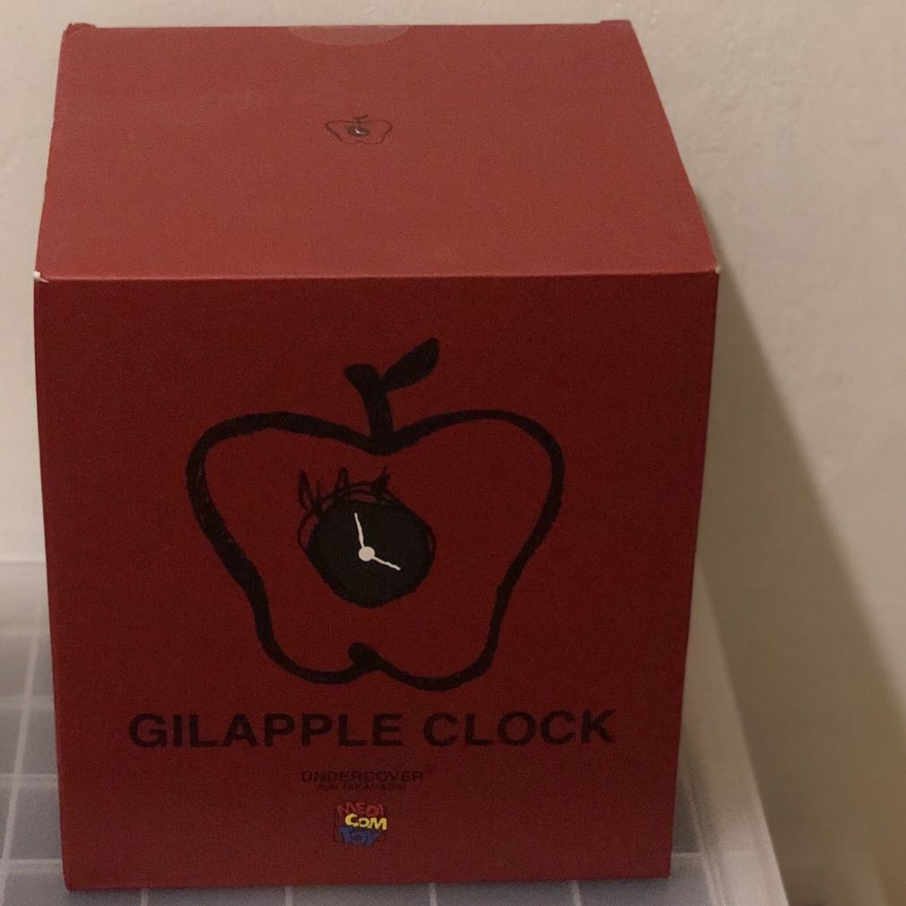 Undercover Medicom Toy x Undercover Gilapple Clock (Red), 興趣及