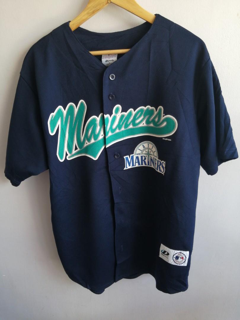 Vintage Baseball Jersey Mariners Men s Fashion Tops Sets