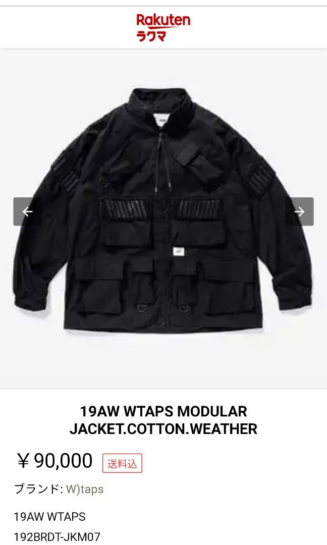 メンズWTAPS 19AW MODULAR JACKET COTTON WEATHER