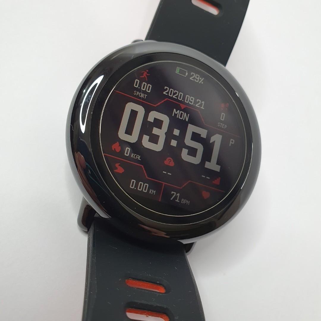 Amazfit pace smartwatch top