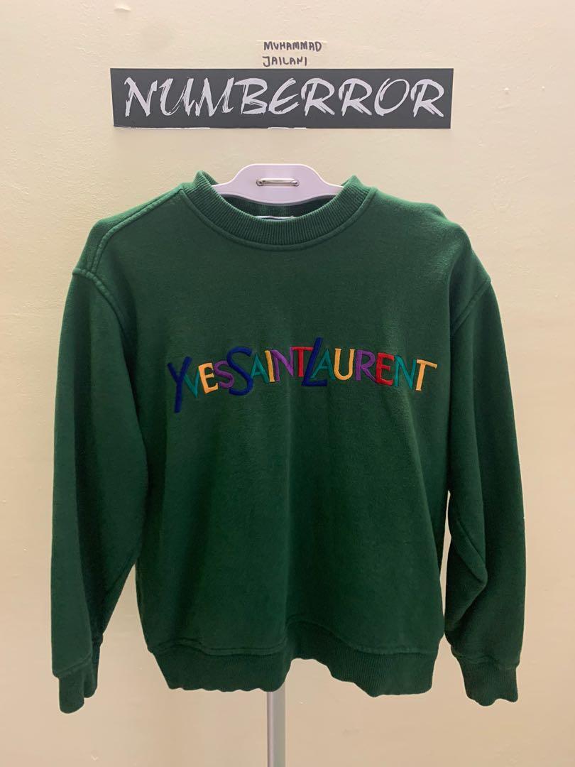 Vintage discount ysl sweatshirt