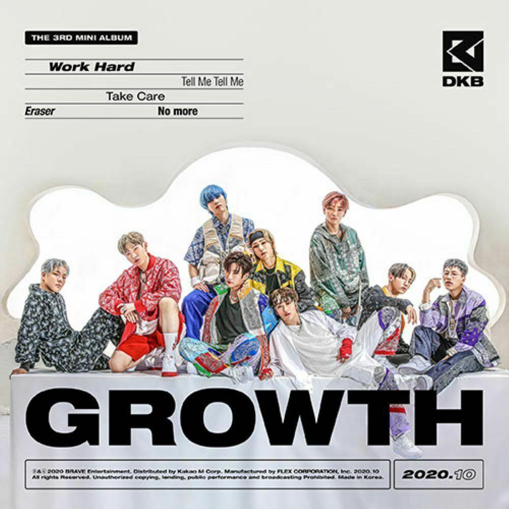 DKB 3rd Mini Album 3 GROWTH 韓國版CD 訂, 興趣及遊戲, 收藏品及