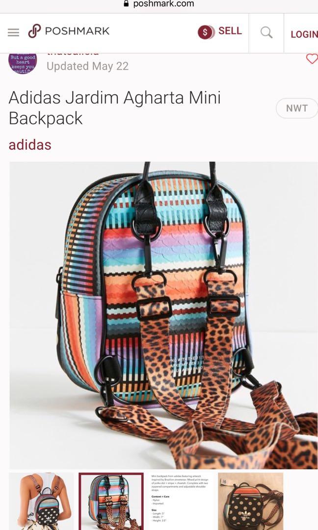 Adidas original Jardim Agharta Mini Backpack Women s Fashion Bags Wallets Backpacks on Carousell