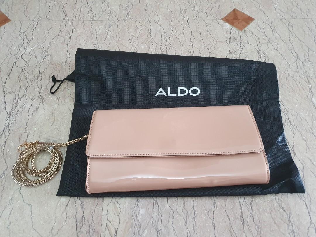 Aldo new arrivals pink clutch