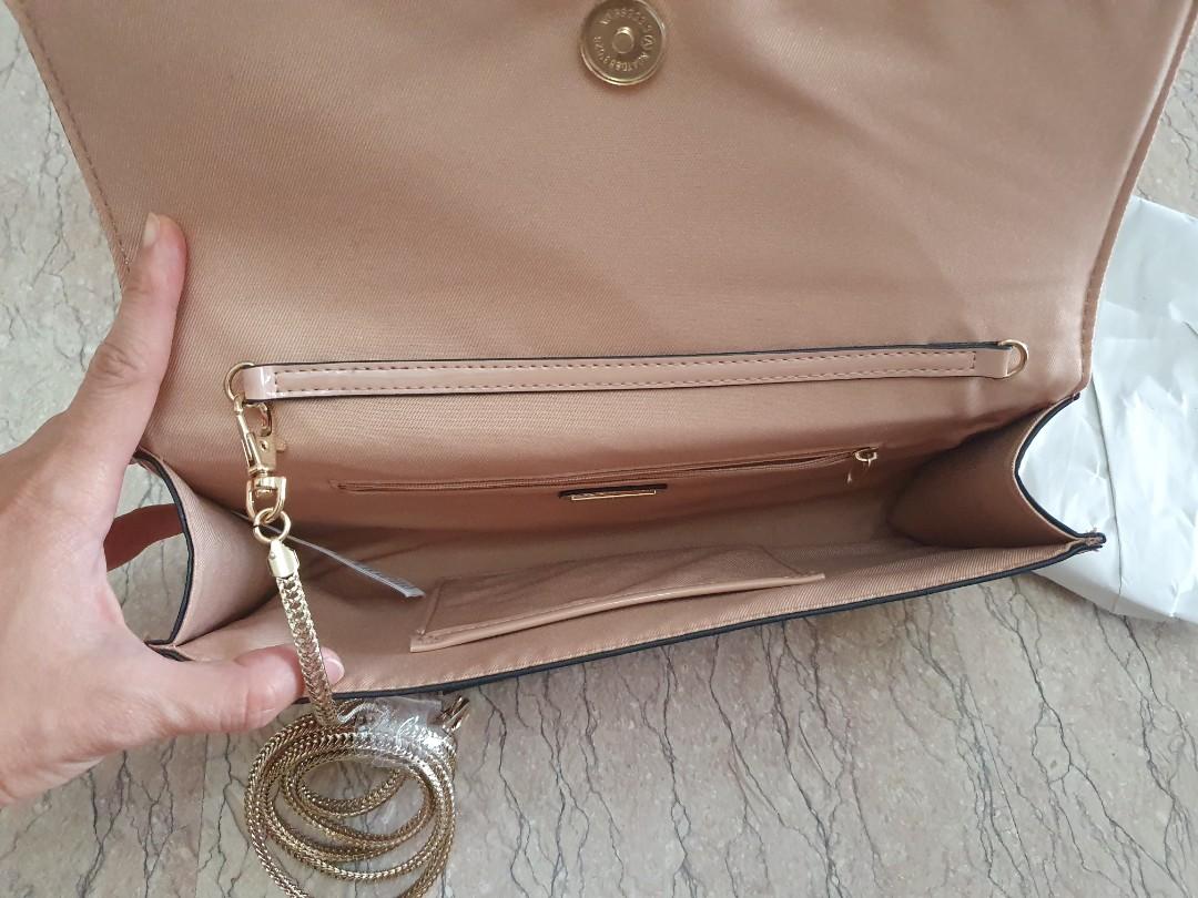 Aldo new arrivals pink clutch