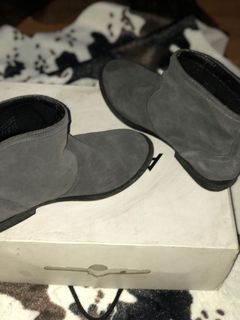 ALDO gray boots, Women's Fashion, Shoes 