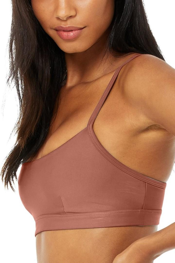Alo Yoga Intrigue Bra Chestnut XS